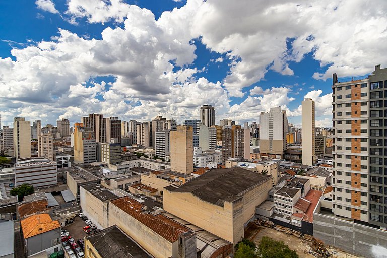 Studio aconchegante com vista do Centro - MAN1402