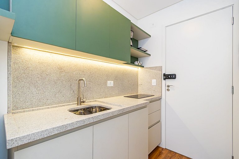 Studio aconchegante com vista do Centro - MAN1402