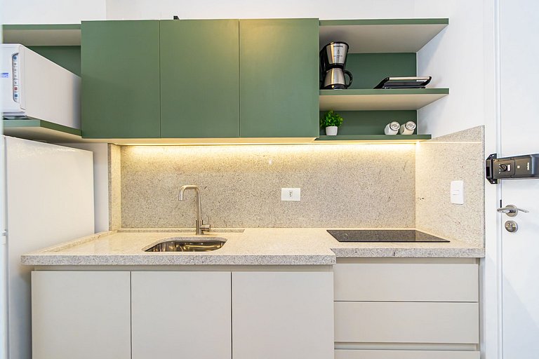 Studio aconchegante com vista do Centro - MAN1402