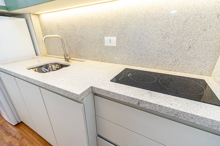 Studio aconchegante com vista do Centro - MAN1402