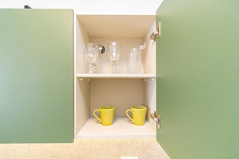 Studio aconchegante com vista do Centro - MAN1402