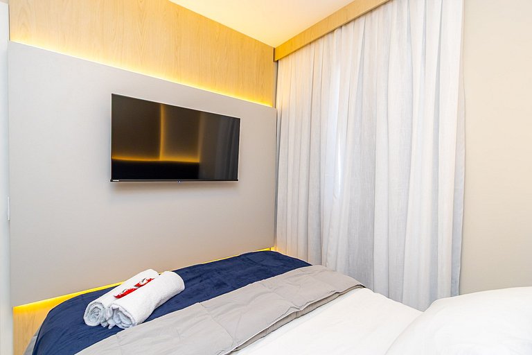 Ap de 1q no Centro, Praticidade e Conforto -CNA810