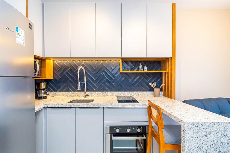 Ap de 1q no Centro, Praticidade e Conforto -CNA810