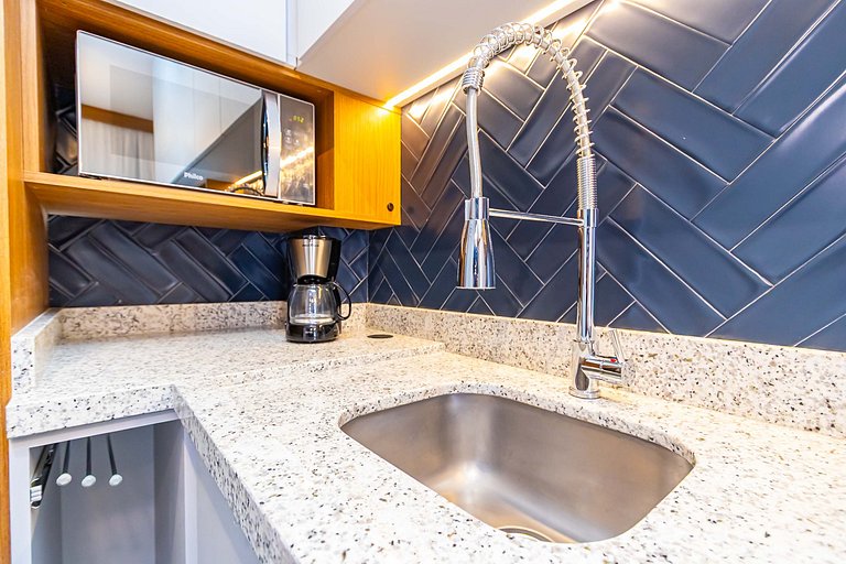 Ap de 1q no Centro, Praticidade e Conforto -CNA810