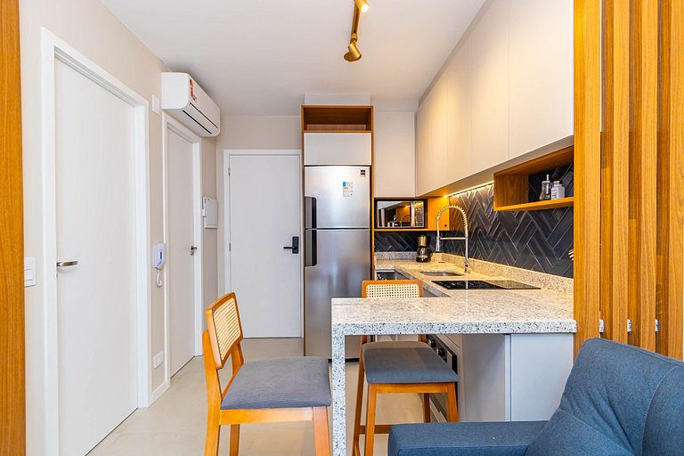 Ap de 1q no Centro, Praticidade e Conforto -CNA810