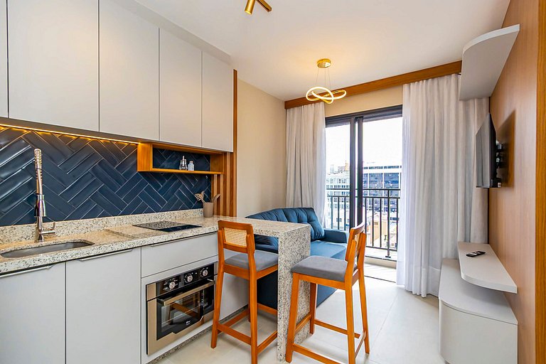 Ap de 1q no Centro, Praticidade e Conforto -CNA810