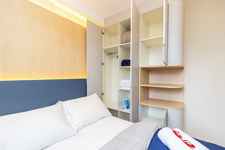 Ap de 1q no Centro, Praticidade e Conforto -CNA810