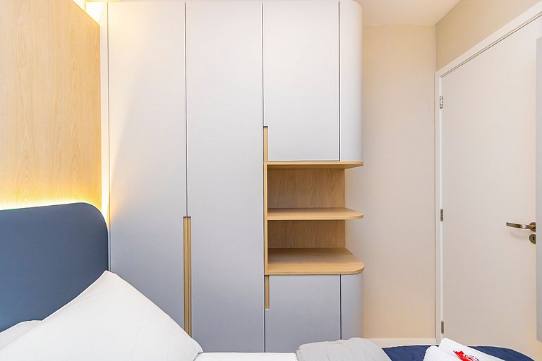 Ap de 1q no Centro, Praticidade e Conforto -CNA810