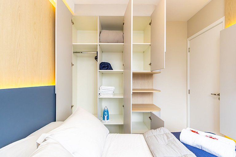 Ap de 1q no Centro, Praticidade e Conforto -CNA810