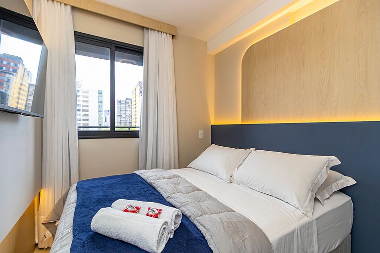 Ap de 1q no Centro, Praticidade e Conforto -CNA810