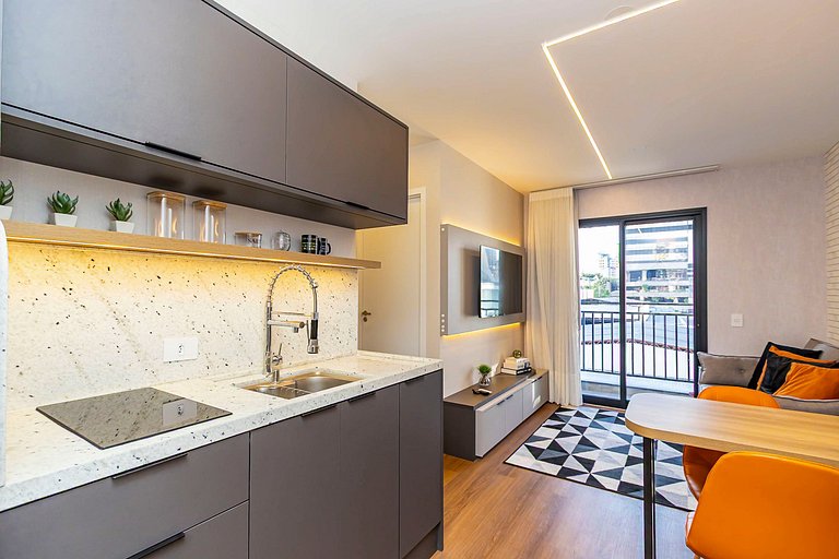 Estilo e conforto p/ 6 Pessoas no Centro - CNA0511