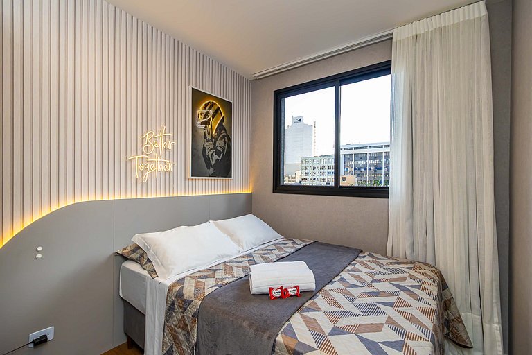 Estilo e conforto p/ 6 Pessoas no Centro - CNA0511