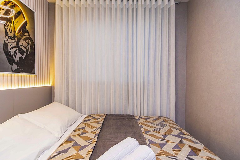 Estilo e conforto p/ 6 Pessoas no Centro - CNA0511