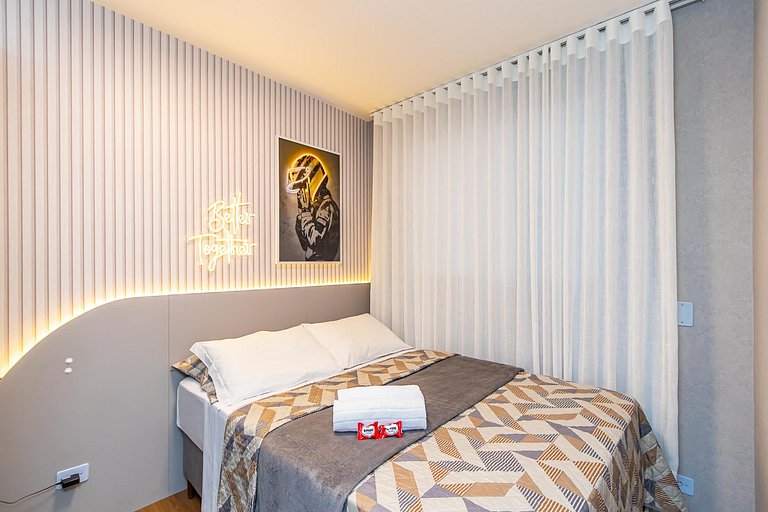 Estilo e conforto p/ 6 Pessoas no Centro - CNA0511