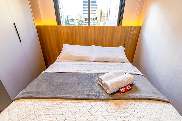 Estilo e conforto p/ 6 Pessoas no Centro - CNA0511