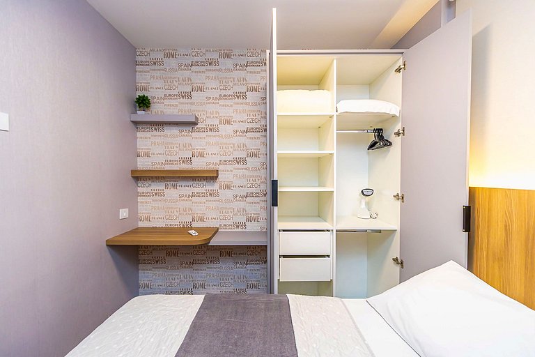 Estilo e conforto p/ 6 Pessoas no Centro - CNA0511