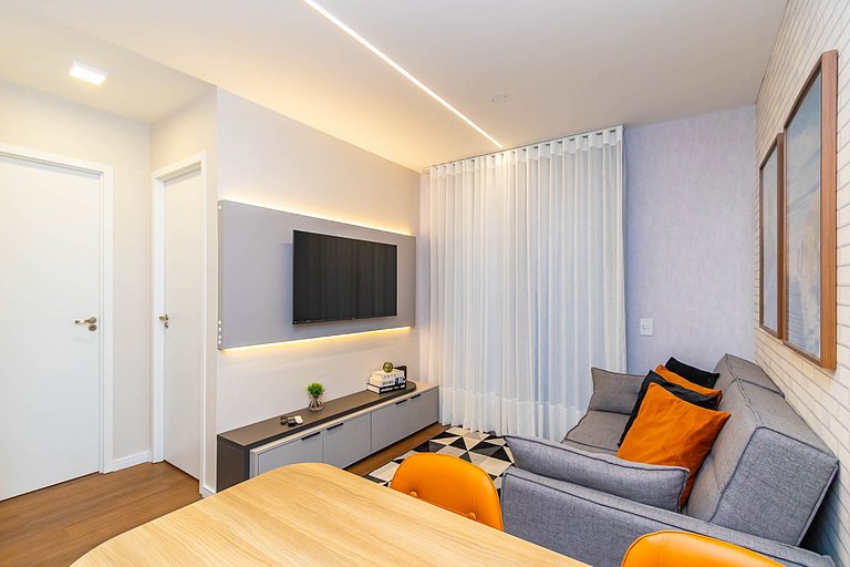 Estilo e conforto p/ 6 Pessoas no Centro - CNA0511