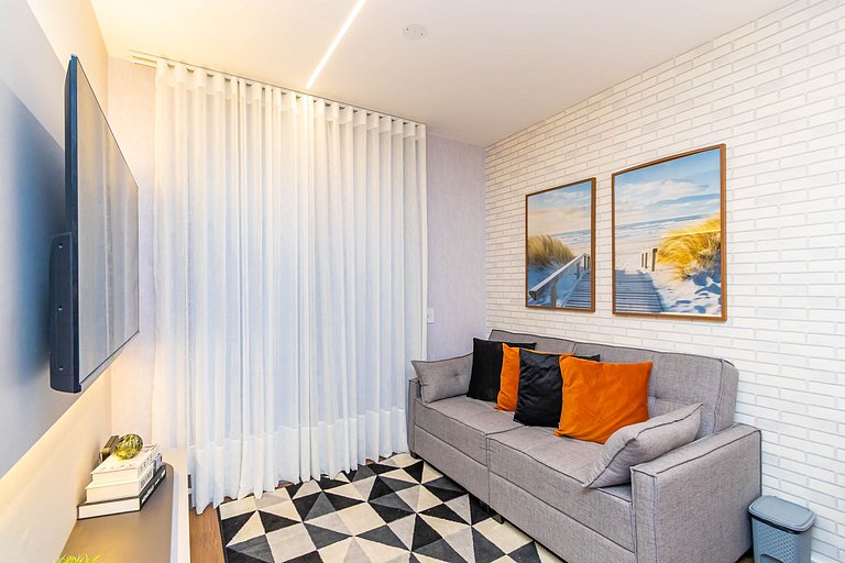 Estilo e conforto p/ 6 Pessoas no Centro - CNA0511