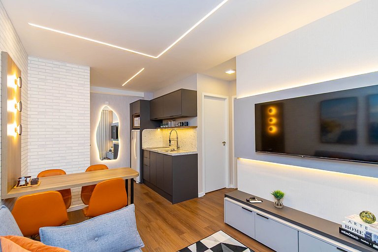 Estilo e conforto p/ 6 Pessoas no Centro - CNA0511