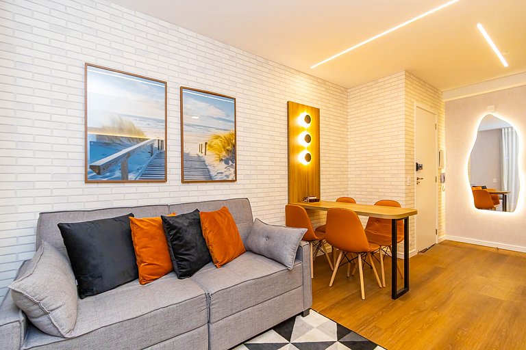 Estilo e conforto p/ 6 Pessoas no Centro - CNA0511