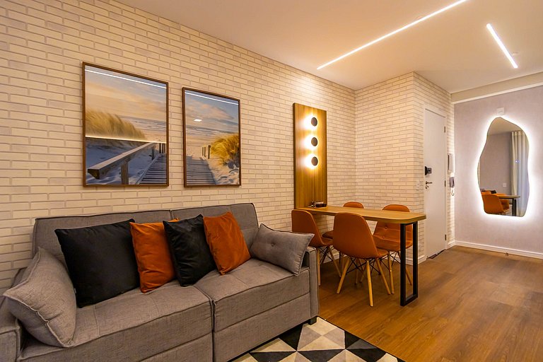 Estilo e conforto p/ 6 Pessoas no Centro - CNA0511