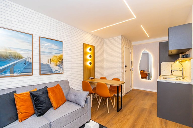 Estilo e conforto p/ 6 Pessoas no Centro - CNA0511