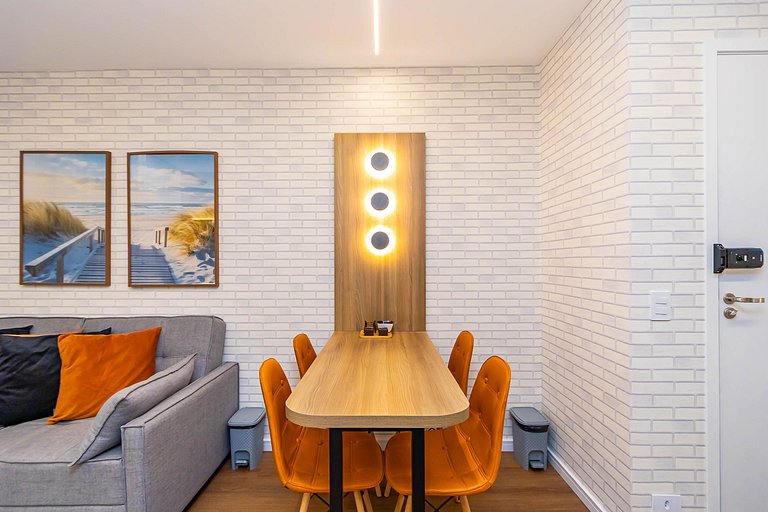 Estilo e conforto p/ 6 Pessoas no Centro - CNA0511