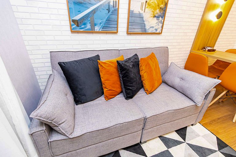 Estilo e conforto p/ 6 Pessoas no Centro - CNA0511