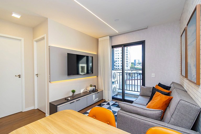 Estilo e conforto p/ 6 Pessoas no Centro - CNA0511