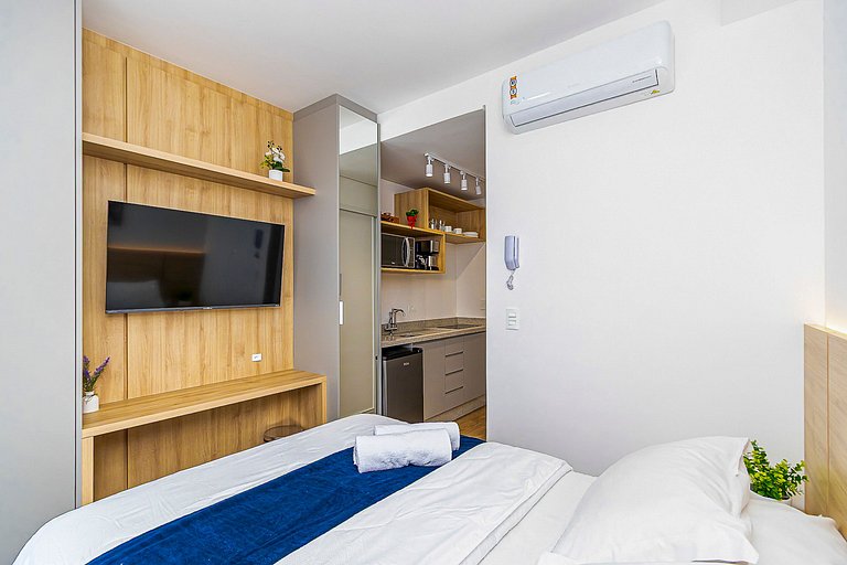 Studio com vista para o Centro da Cidade - MAN1702