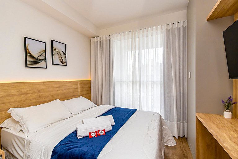 Studio com vista para o Centro da Cidade - MAN1702