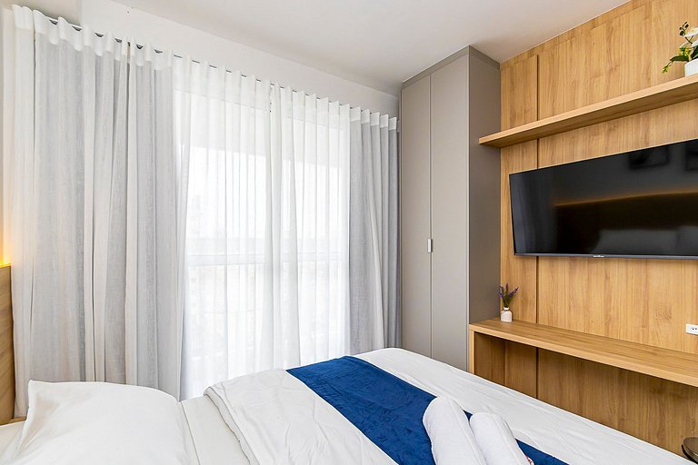 Studio com vista para o Centro da Cidade - MAN1702