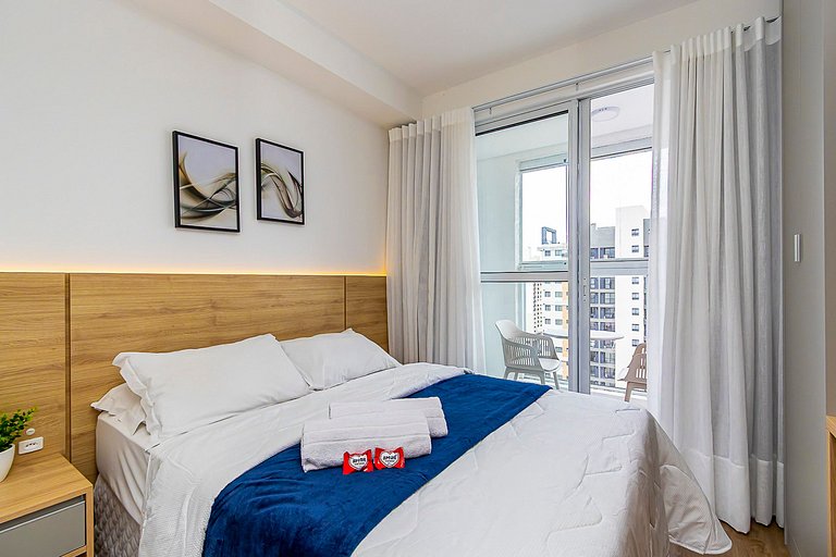 Studio com vista para o Centro da Cidade - MAN1702