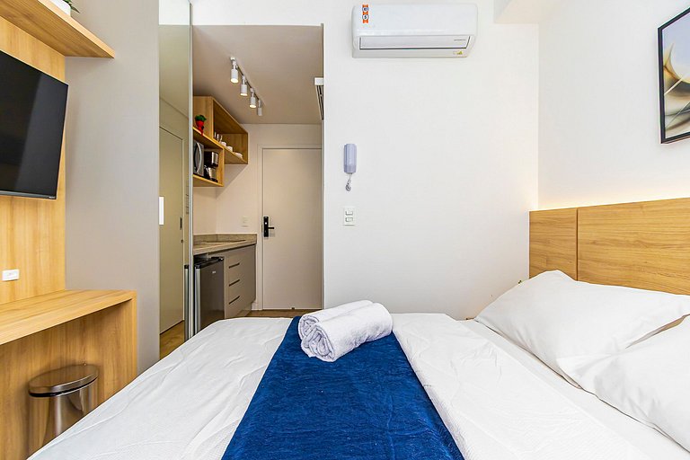 Studio com vista para o Centro da Cidade - MAN1702