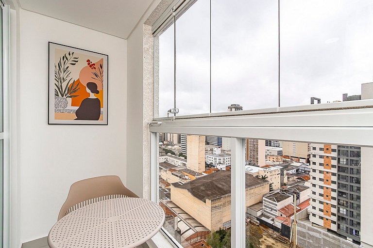 Studio com vista para o Centro da Cidade - MAN1702