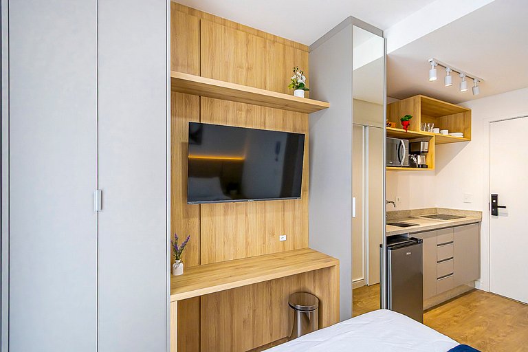 Studio com vista para o Centro da Cidade - MAN1702