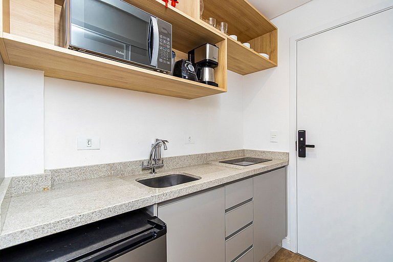 Studio com vista para o Centro da Cidade - MAN1702