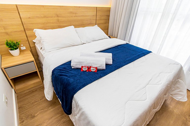 Studio com Sacada no Centro - MAN1706