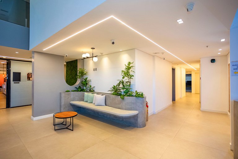 Studio completo no Helbor Stay Batel - HSB0654