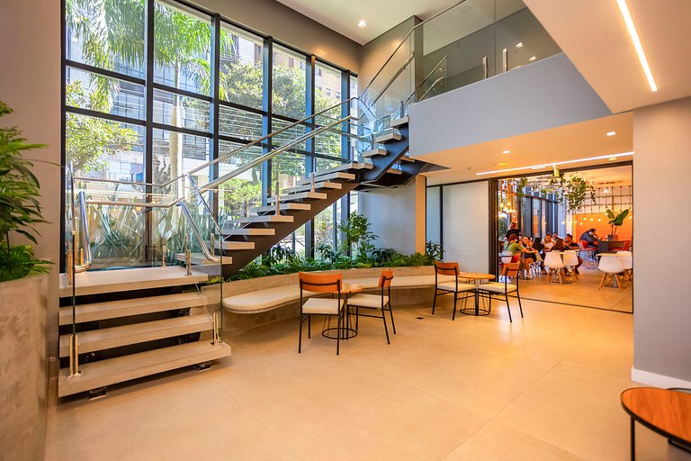 Studio completo no Helbor Stay Batel - HSB0654