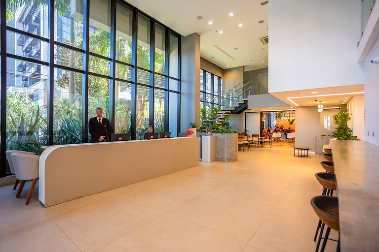 Studio completo no Helbor Stay Batel - HSB0654