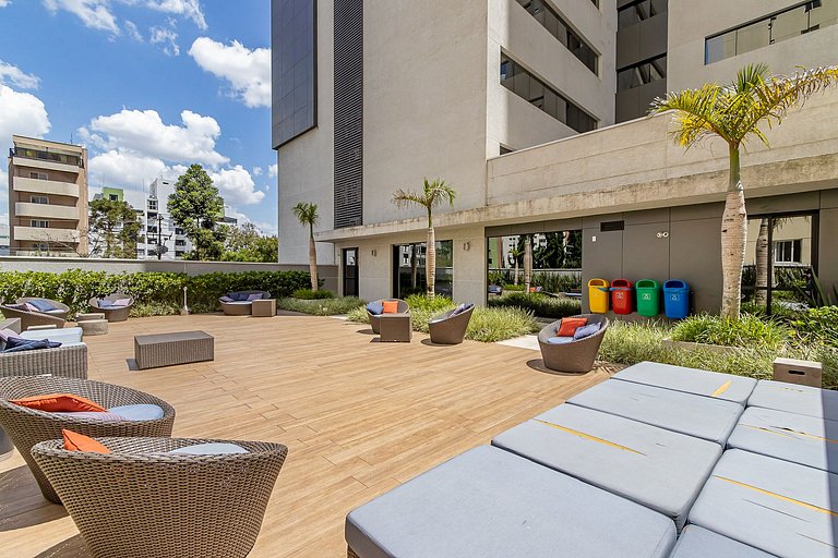 Studio completo no Helbor Stay Batel - HSB0654