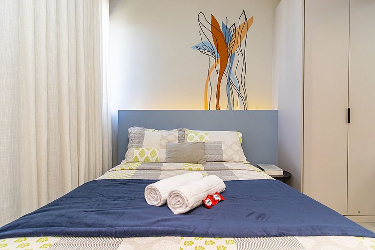 Studio completo no Helbor Stay Batel - HSB0654