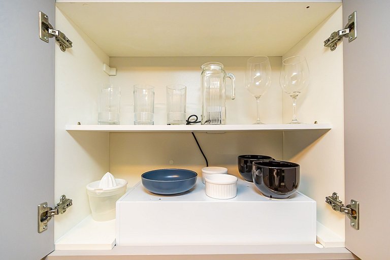 Studio completo no Helbor Stay Batel - HSB0654