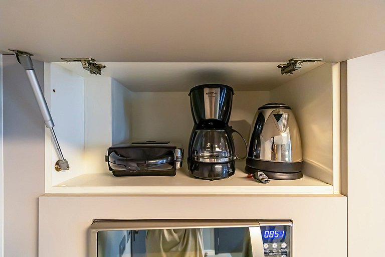 Studio completo no Helbor Stay Batel - HSB0654