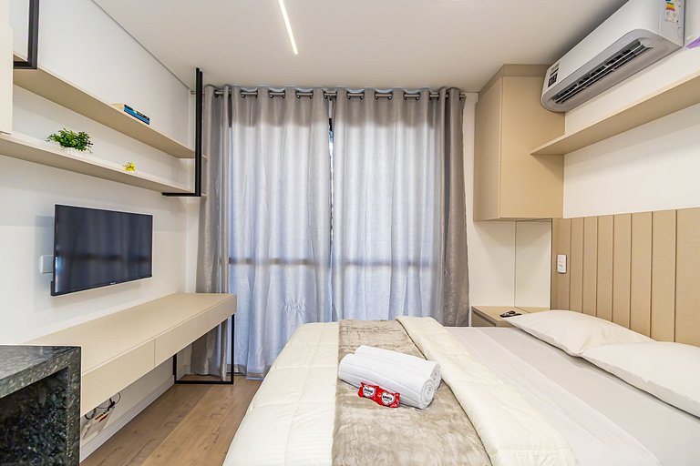 Studio novo no Centro de Curitiba - MOR0808