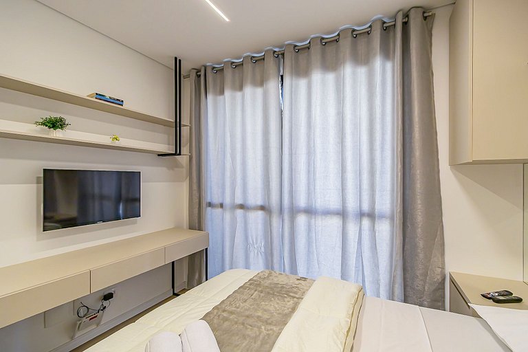 Studio novo no Centro de Curitiba - MOR0808