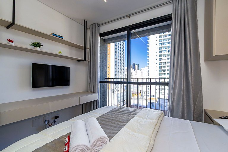 Studio novo no Centro de Curitiba - MOR0808