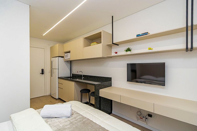 Studio novo no Centro de Curitiba - MOR0808