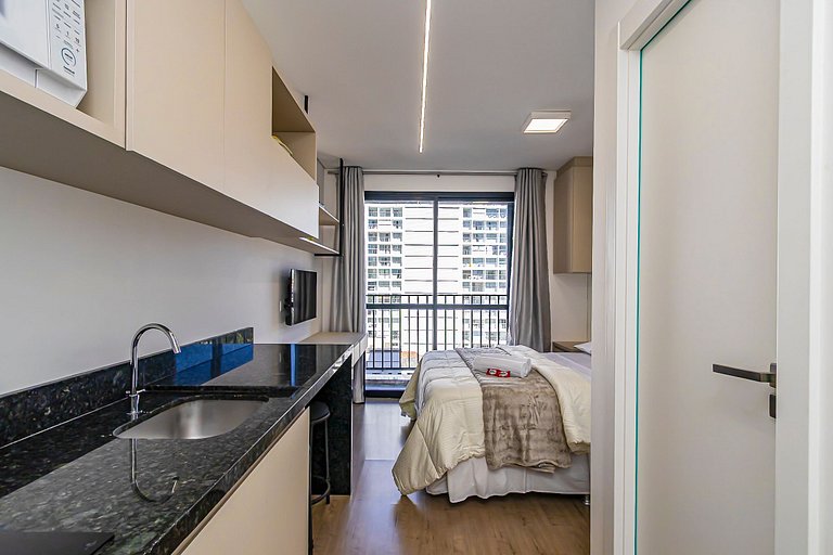 Studio novo no Centro de Curitiba - MOR0808